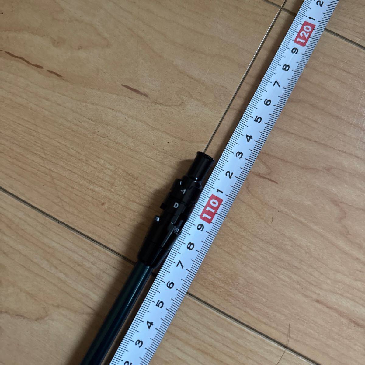 キャロウェイスリーブ VENTUS ベンタスグリーン エリートトリプルダイヤ純正カスタムシャフト単品 フジクラ ドライバー用 5-S 45.5インチ_画像6