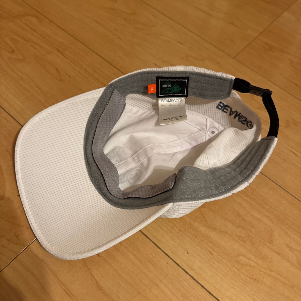 Beams Golf ビームルゴルフ ホワイトキャップ 白 M