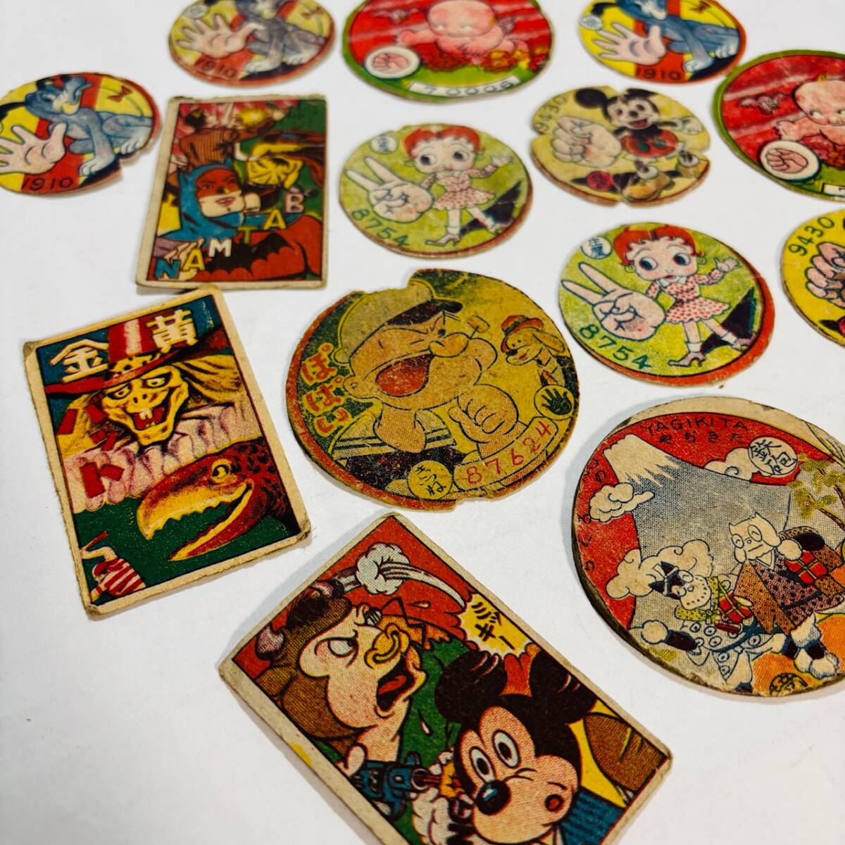 昭和レトロ 歌舞伎ヒーロー めんこ 一枚 - メルカリ