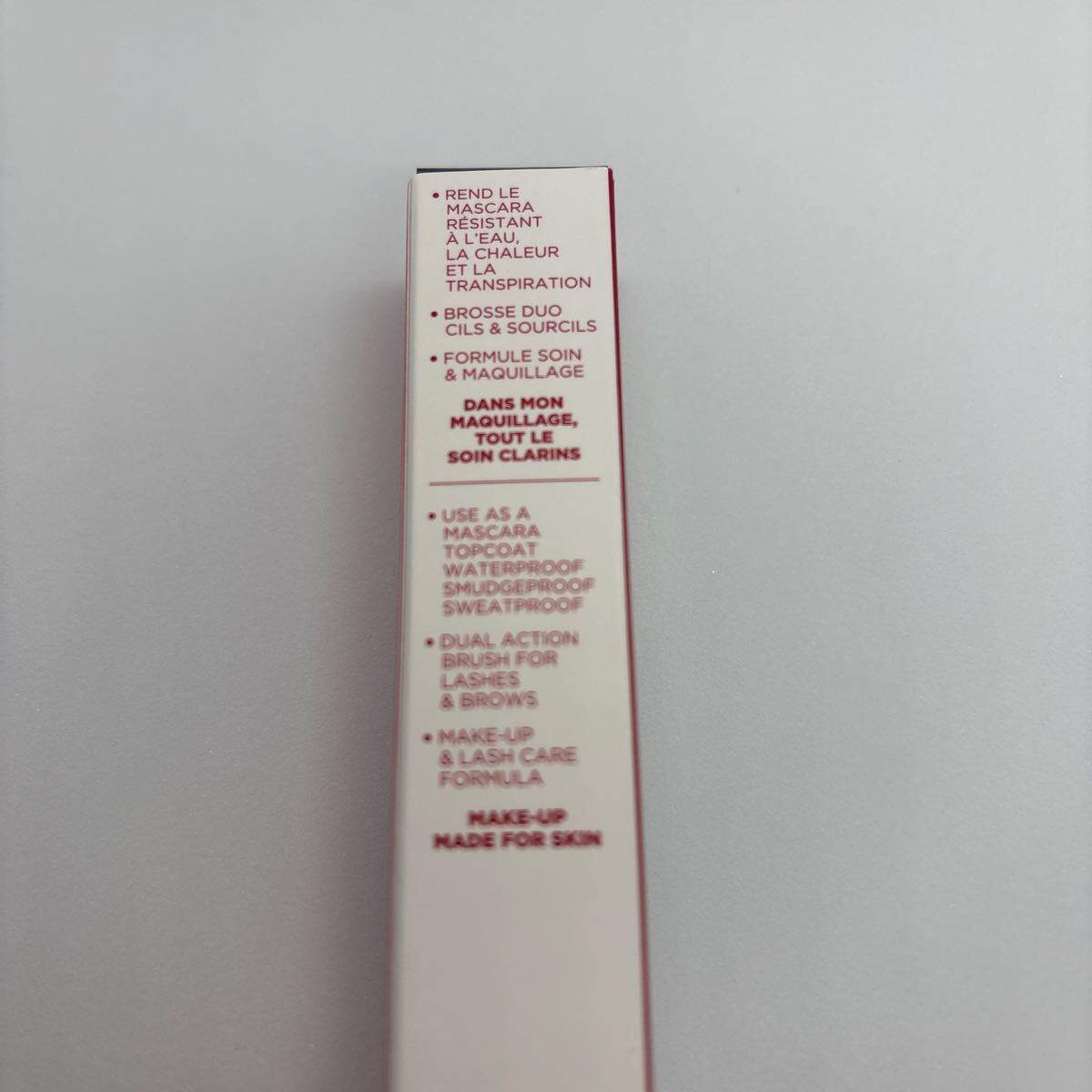 クラランス ラッシュ&ブロウ ダブル フィックス マスカラ 8ml 日本制 定価4510円 アイブロウトップコート