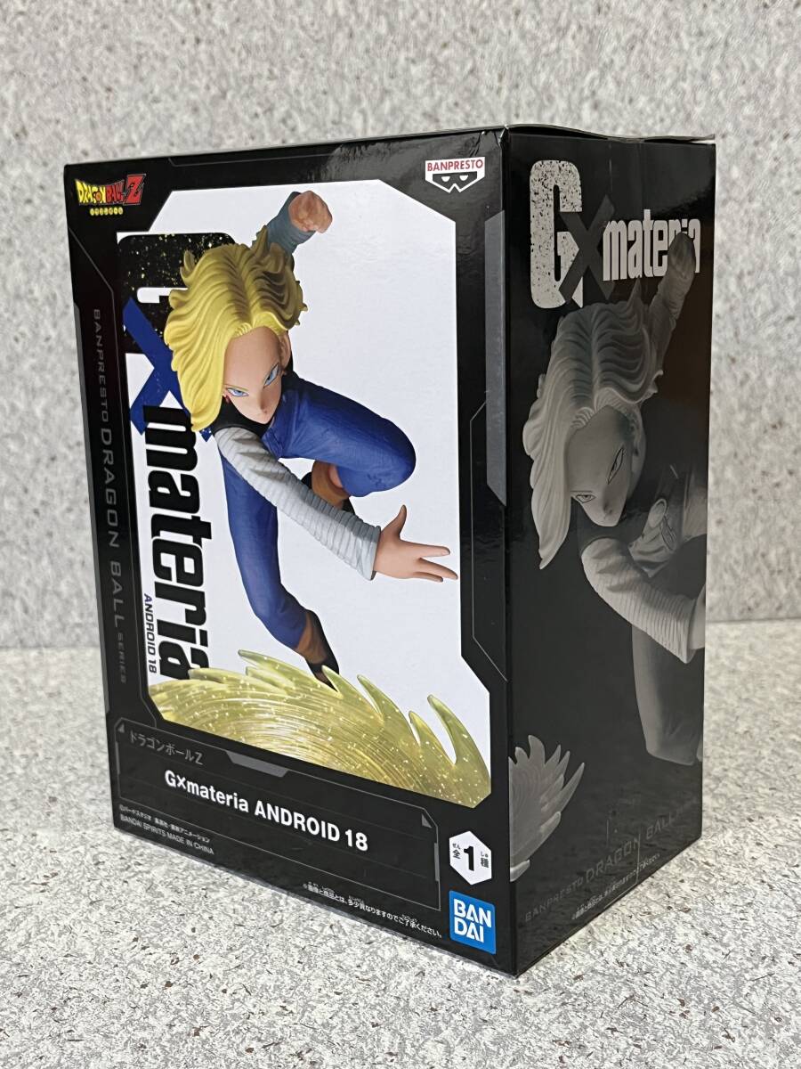 未開封品！ドラゴンボール　G×materia　THE ANDROID 18　DRAGON BALL　鳥山明　ジャンプ　集英社　昭和レトロ　人造人間18號　プライズ品