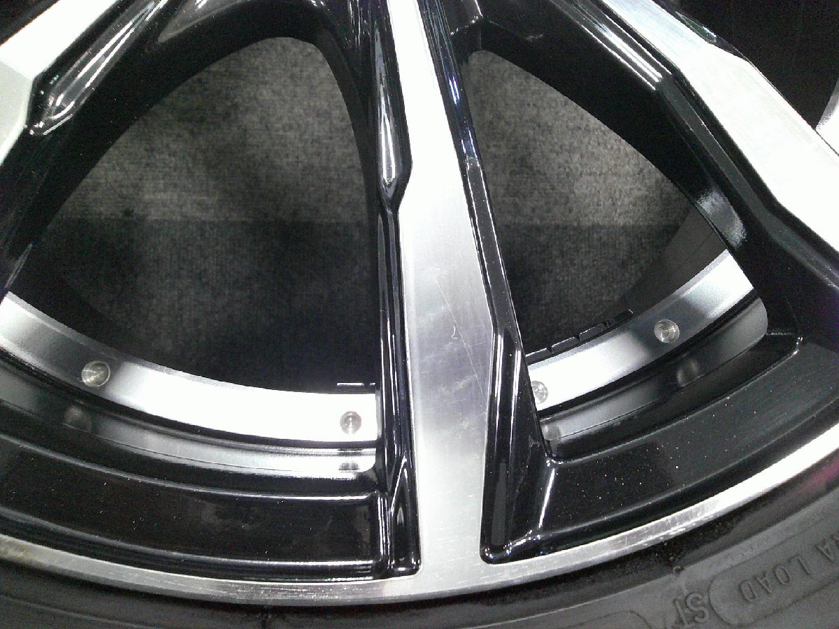 レグザス フォーベックス 18x8.0J +42 PCD114.3 5H 235/50R18 アルファード ヴェルファイア_画像5