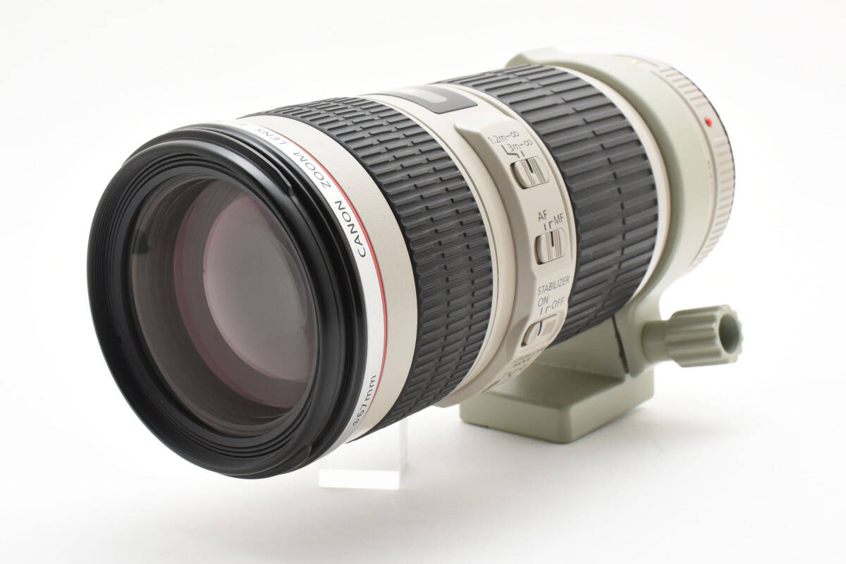 ★美品 動(dòng)作確認(rèn)済み★ Canon キャノン EF 70-200mm F4 L IS USM 三腳座付き