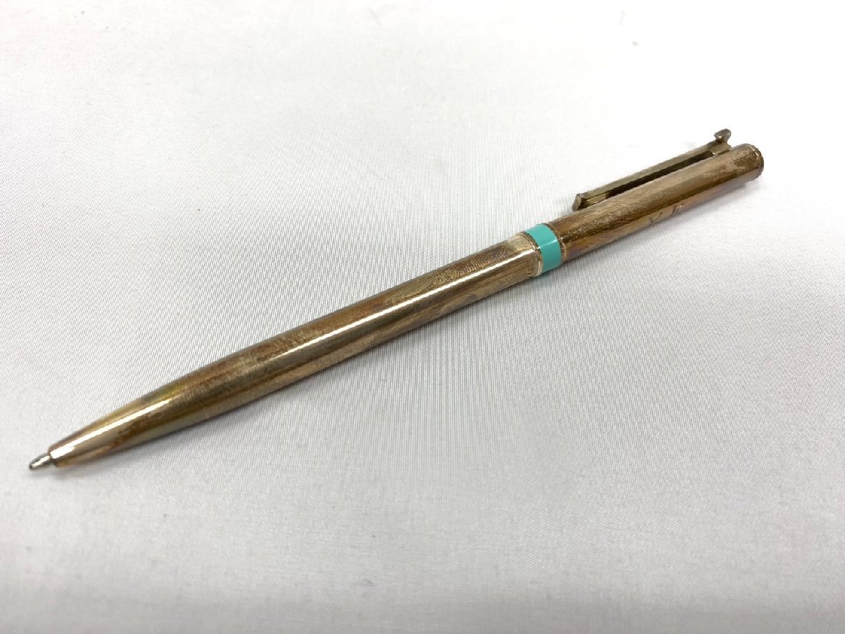 ◇◇TIFFANY＆Co ティファニー SV925 シルバー ボールペン ２本まとめて Tクリップ イニシャル入り◇◇