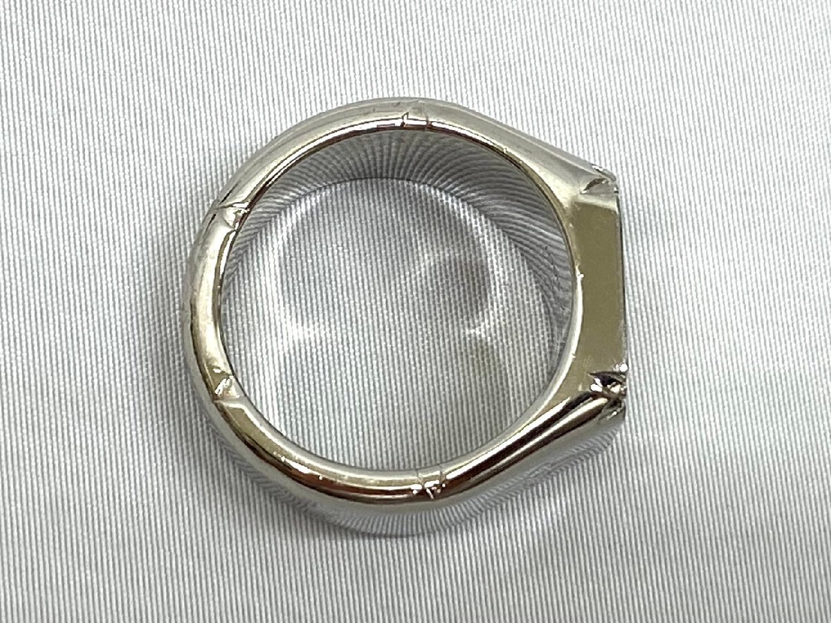 ◇◇LOUIS VUITTON ルイヴィトン モノグラム シグネットリング シルバーリング 19號(hào) メンズ 指輪 アクセサリー◇◇M62487