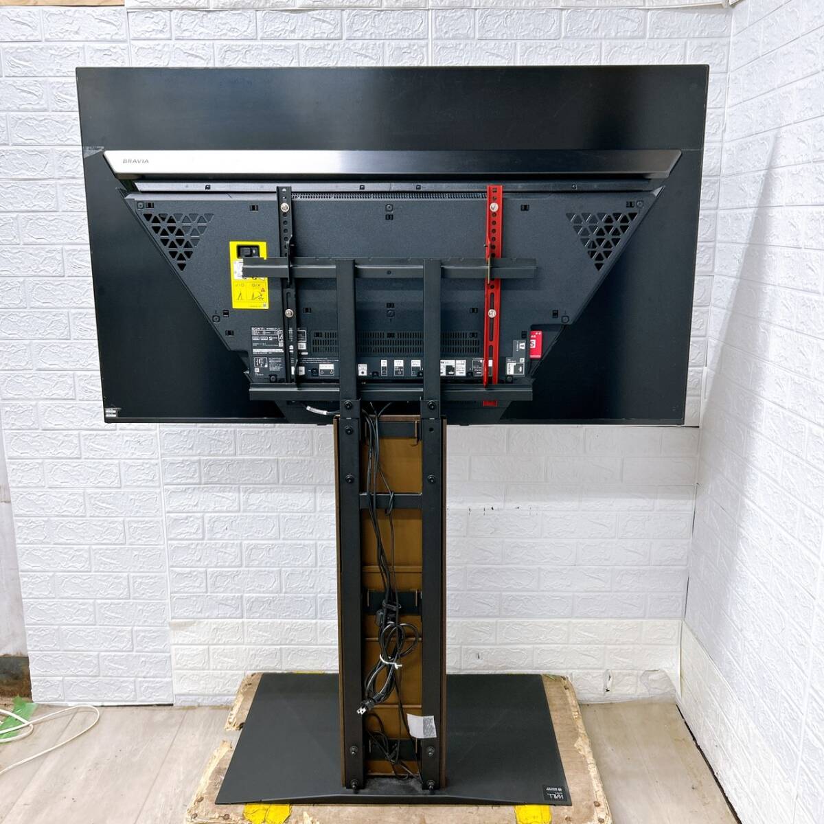 【1円スタート！動(dòng)作確認(rèn)済み！】SONY BRAVIA KJ-55A9F 55インチ 4K 有機(jī)EL テレビ ガラスパネル 2019年制 ソニー ブラビア/B050711-直接