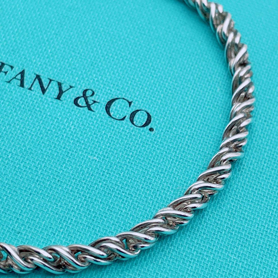 Tiffany & Co. ブレスレット シングルロープ ヴィンテージ ツイスト Tiffany & Co ブレスレット シングルロープ ヴィンテージ