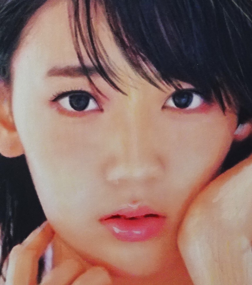 作品3958』S.Tomo氏直筆色鉛筆画 超美品 美人画 新品額装(鉛筆画 作品3958』S.Tomo氏直筆色鉛筆画 超美品 美人画 新品額装(鉛筆画