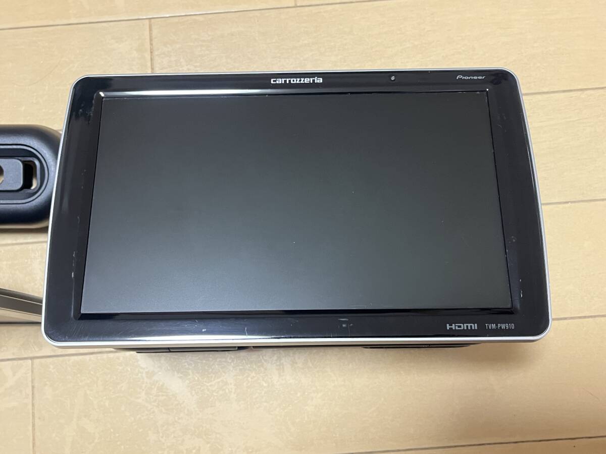 Pioneer TVM-PW910 ヘッドレストモニター 2台セット Pioneer TVM-PW910T ヘッドレストモニター 2台セット