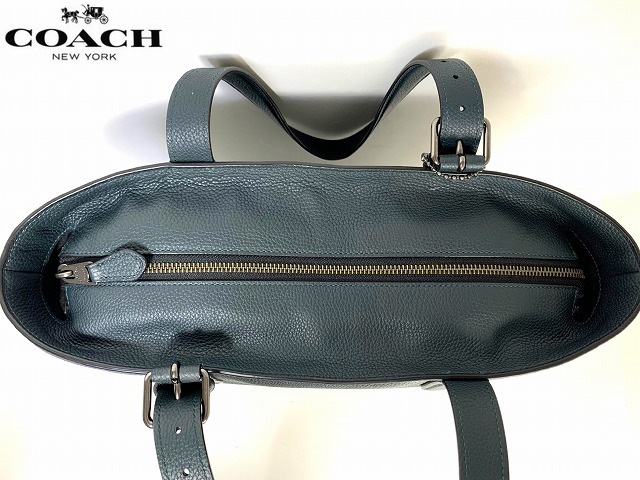 極美品★送料無料★ コーチ メンズ COACH メトロポリタン ソフト レザー ビジネストート トートバッグ 肩掛け可能 希少カラー