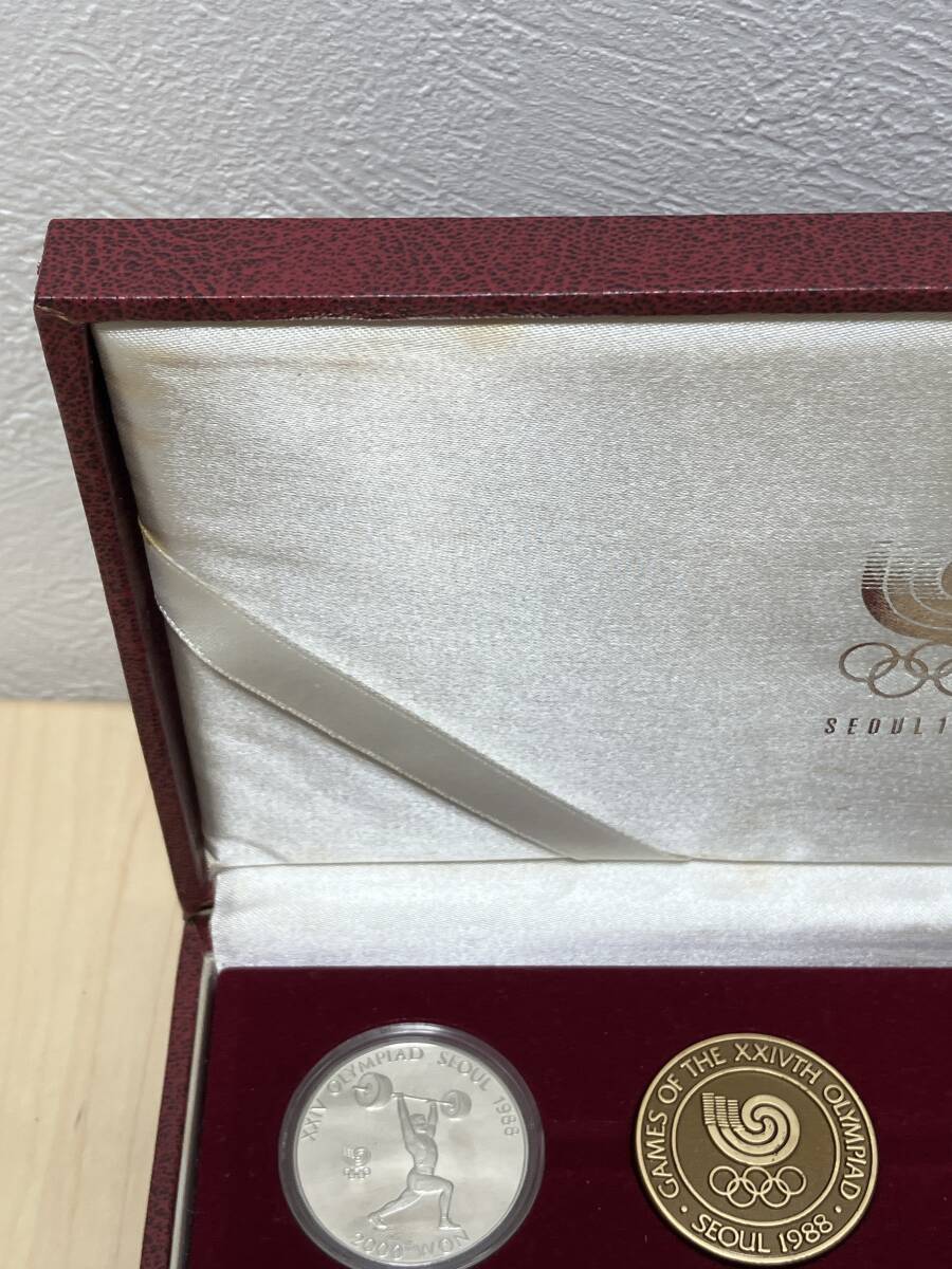 ソウルオリンピック 1988年 記念硬貨 韓国硬貨 1000ウォン 2000