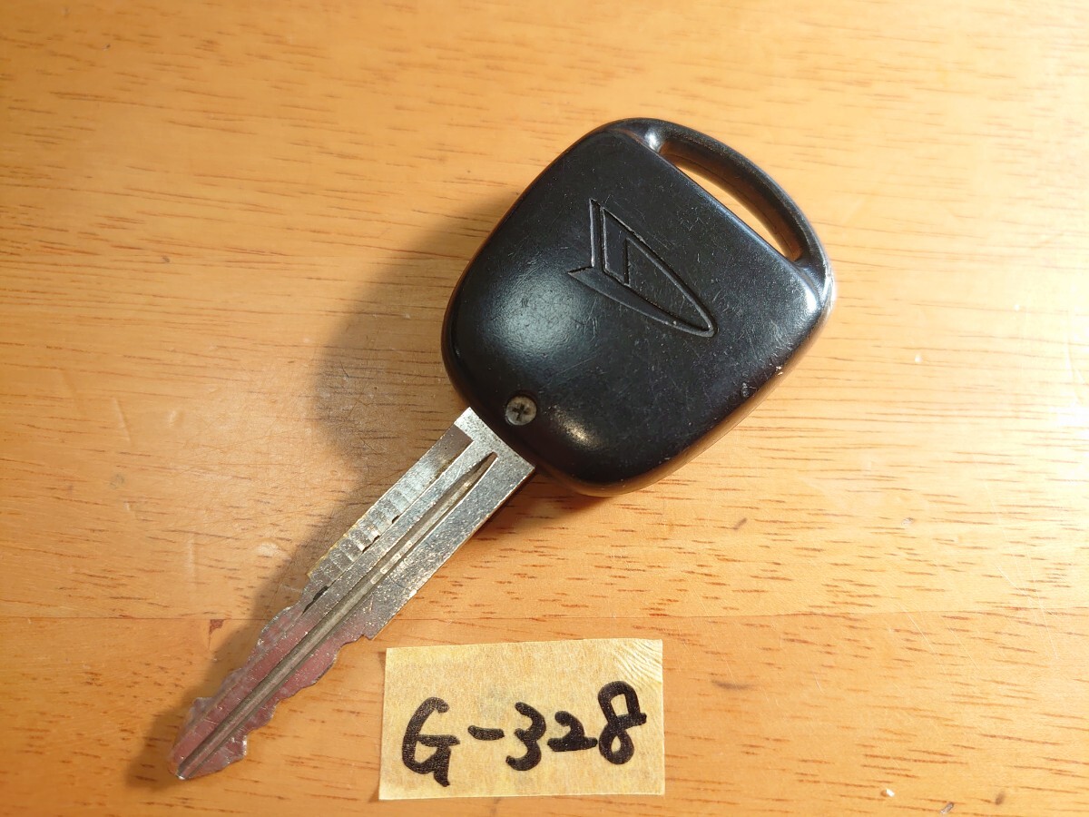 G-328 ダイハツ DAIHATSU 純正 キーレス 2ボタン【基盤/黒枠】アトレー /ミラジーノ/ムーブラテ 等 追跡あり?匿名配送