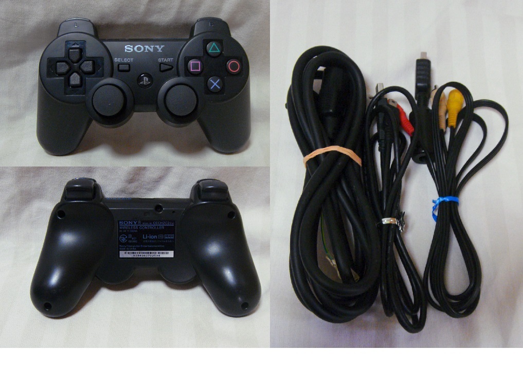 500GB換装済！初期型PS3美品○PS2互換機○保証あり消毒清掃済