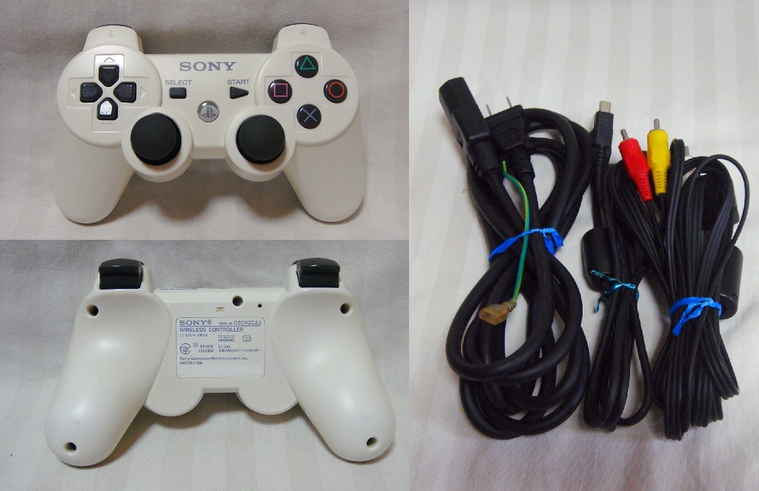 500GB換装済！初期型PS3美品○PS2互換機○保証あり消毒清掃済