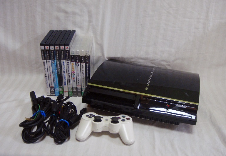 500GB換装済！初期型PS3美品○PS2互換機○保証あり消毒清掃済
