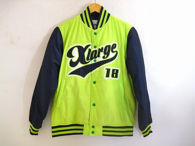 X-LARGE/エクストラ ラージ スタジャン メンズ サイズ : S アウター 黃緑