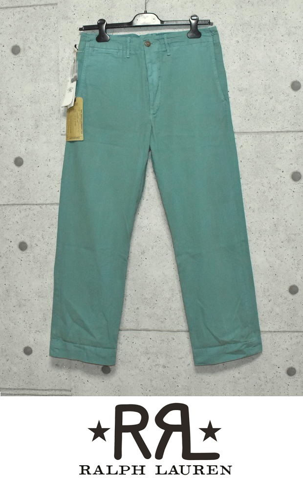 【送料無(wú)料】新品 RRL FIELD CHINO FULL LENGTH STRAIGHT W30×L30 ダブルアールエル フィールド チノ パンツ