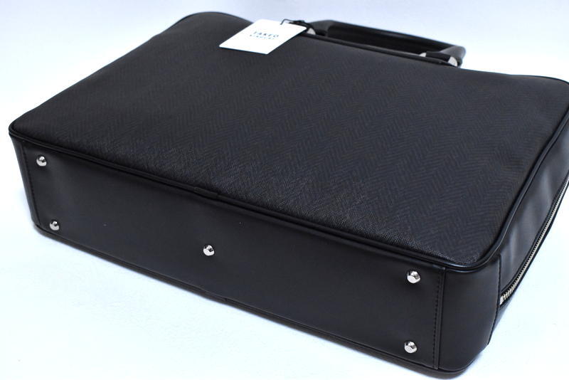 【定価3萬3000円】新品 TAKEO KIKUCHI ハーバー ビジネスバッグ タケオキクチ B4サイズ 710503 ブラック IKETEI イケテイ