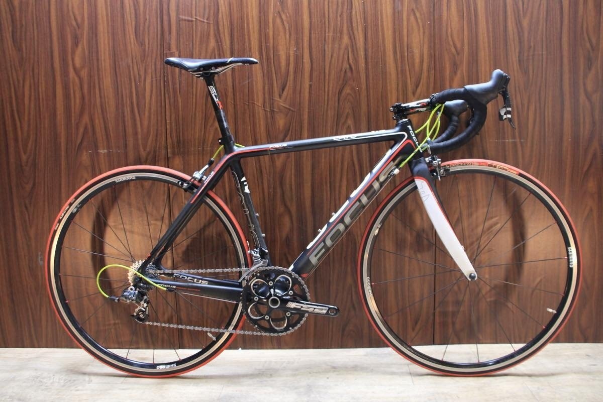 ■FOCUS CAYO 3.0 フォーカス フルカーボン SRAM FORCE 2X10S SHIMANO WH-RS10 サイズXS 2011年モデル