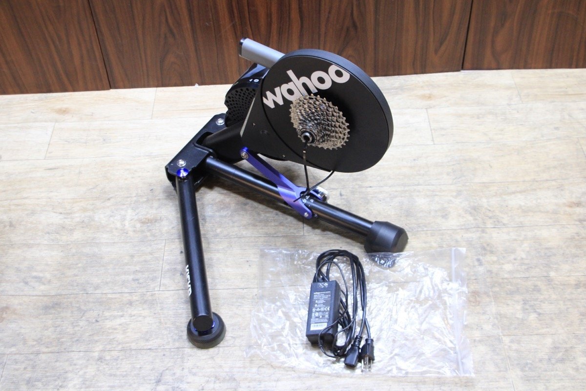 ◇Wahoo ワフー KICKR SMART キッカースマート V6 WFBKTR122 スマートトレーナー zwift対応 ULTEGRA 12sスプロケット付屬