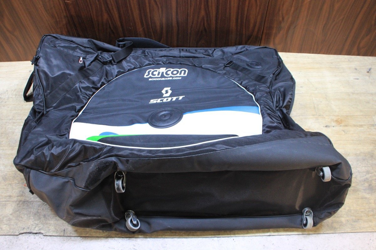 SCOTT ORICA GreenEdgeカラー! ◇SCICON シーコン AEROCOMFORT 2.0 TSA Team Replica ロード用 飛行機対応 輪行バッグ バイクケース