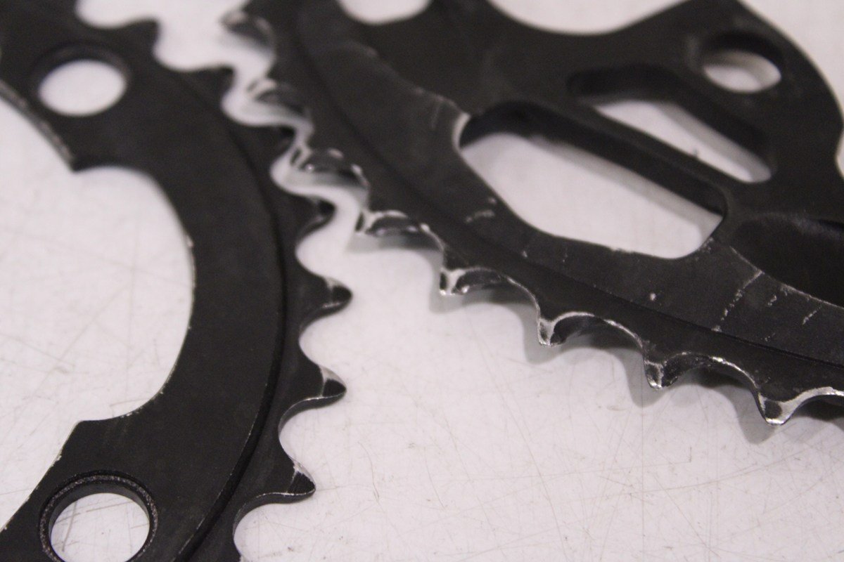 ☆RIDEA リデア POWERING W3T 50/34T BCD 110mm 4ARM 楕円チェーンリング