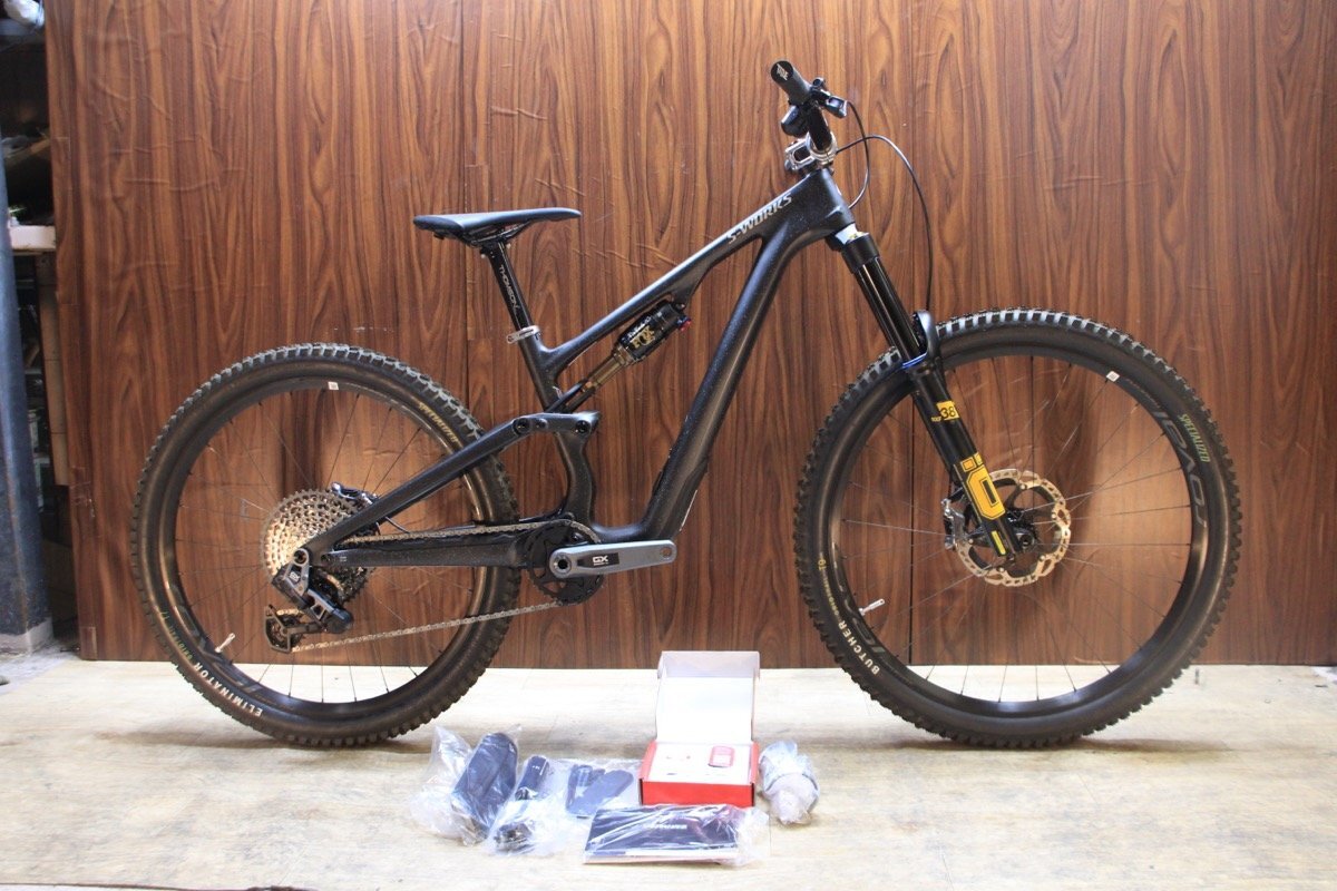 マレット!!■S-WORKS StumpJumper 15 SRAM GX Eagle AXS Transmission Roval Travars Alloy サイズS2 2025年モデル 超美品