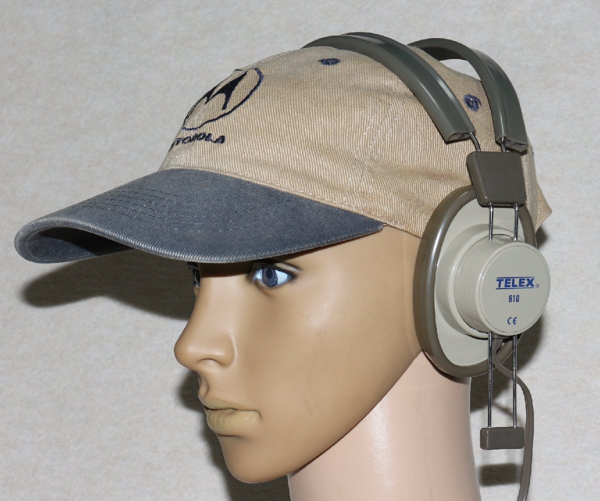 これで決まり オススメ TELEX610 教育 アビエーション ヘッドホン 通信型 軽量モノラルヘッドホン aux