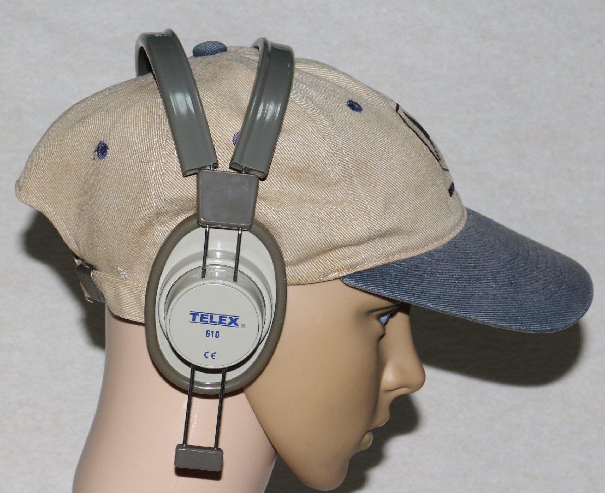これで決まり オススメ TELEX610 教育 アビエーション ヘッドホン 通信型 軽量モノラルヘッドホン aux