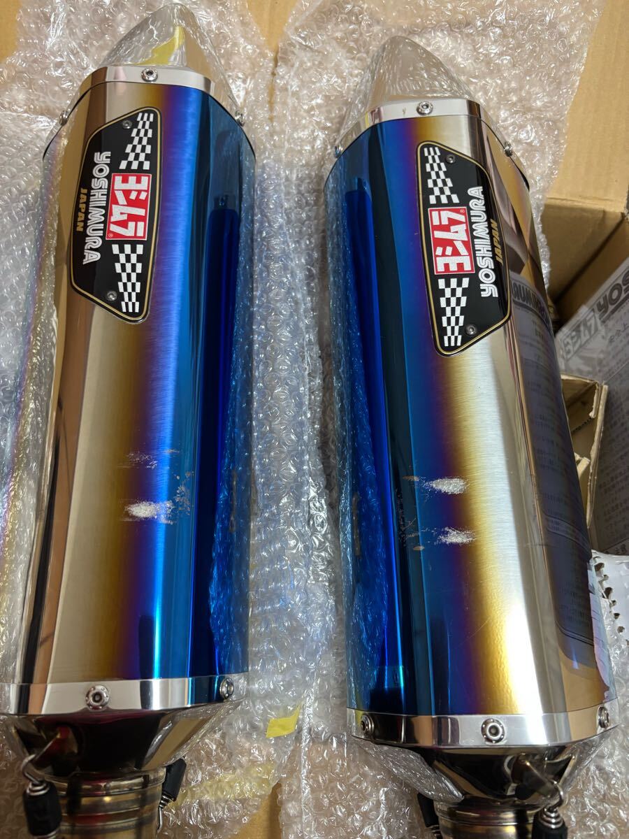 ヨシムラスリップオンマフラー　スズキ　隼　8BL-EJ11A