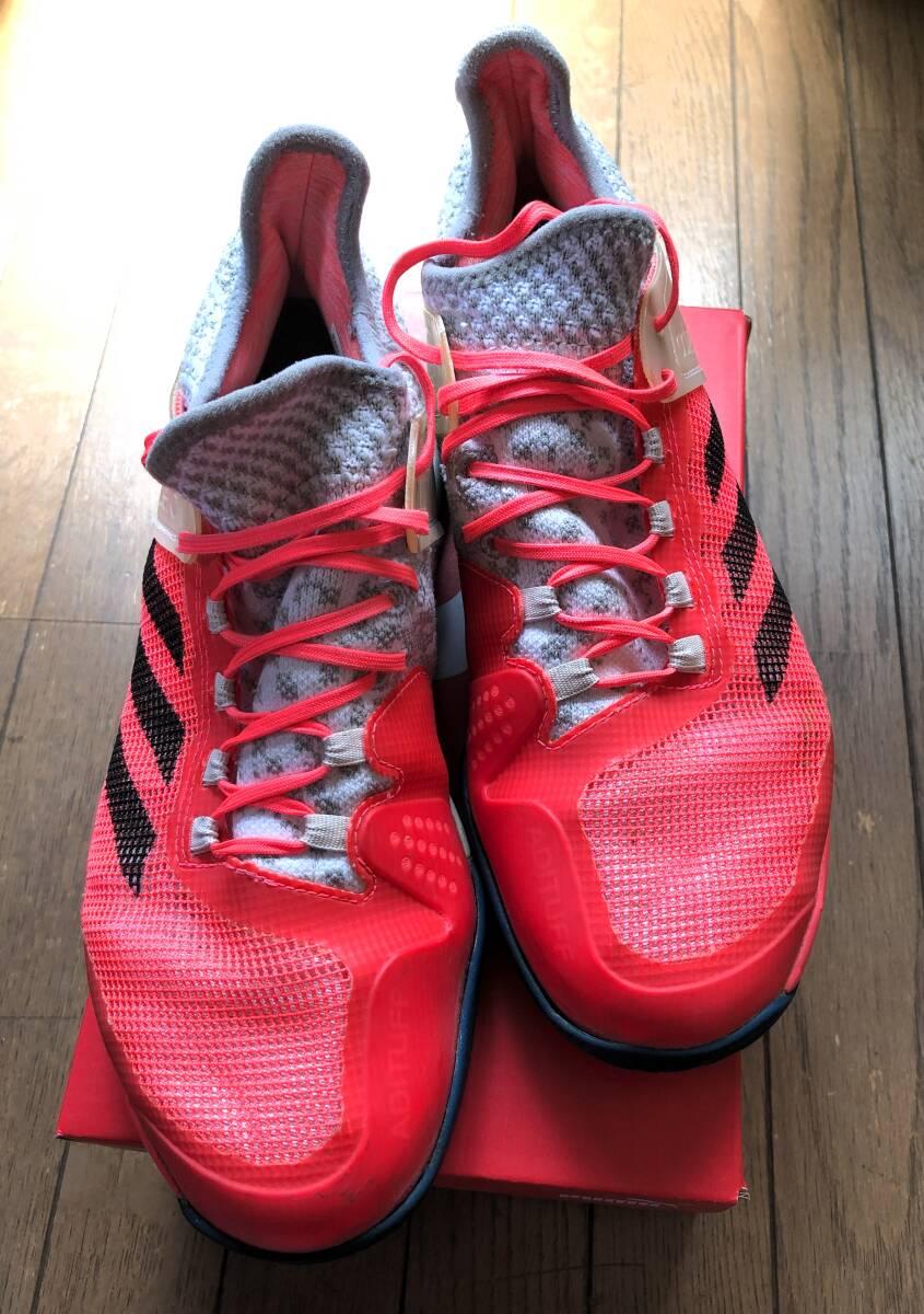 ★送料無料★アディダス adidas adizero ubersonic 2 オールコート用 アディゼロ ウーバーソニック2 テニスシューズ 25.5cm USED★