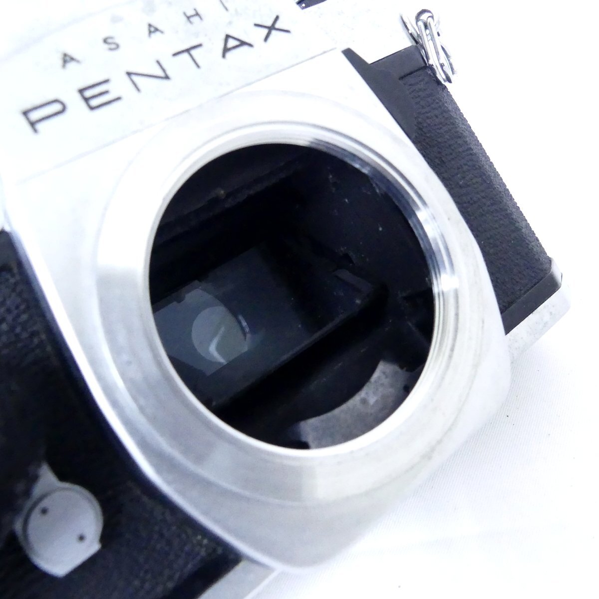ペンタックス SPOTMATIC シルバーボディ + Super-Multi-Coated TAKUMAR f1.8 55mm フィルムカメラ 空シャッターOK USED /2505C