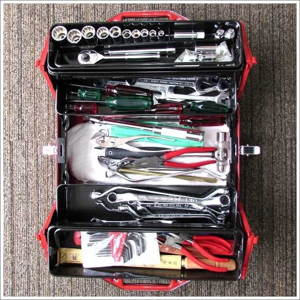 KTC HIGHEST QUALITY ツールボックス 工具セット 工具箱 未使用品 /2505B