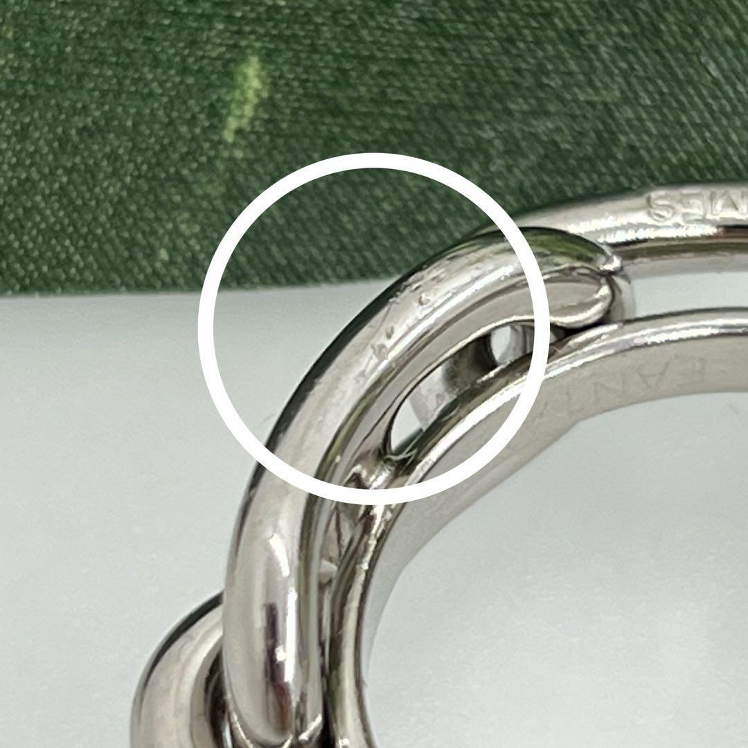 HERMES シェーヌダンクル スカーフリング シルバー 053199 HERMES シェーヌダンクル スカーフリング シルバー 053199