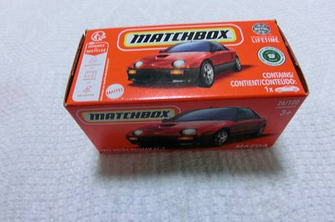 マッチボックス　1992　マツダ　オートザム　AZ-1　レッド　紙箱版