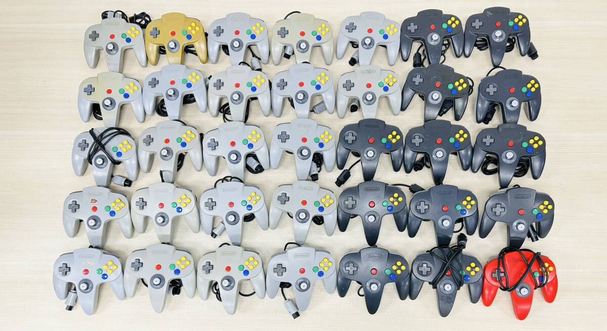 動作確認済み ニンテンドー64 コントローラー6個 まとめ売り