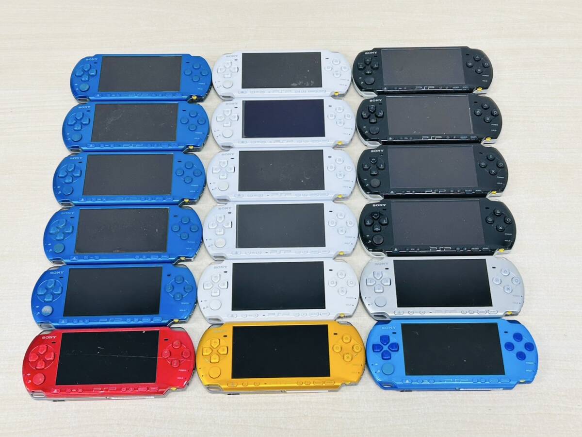 SONY PSP-3000 プレイステーションポータブル まとめて23台 通電確認