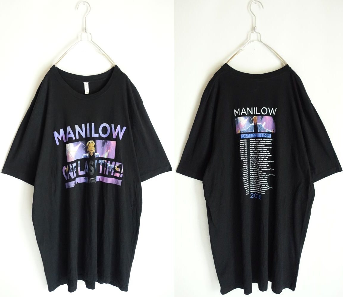 Barry Manilow ONE LAST TIME 2016 Tシャツ 2XL ☆バリー・マニロウ_画像1