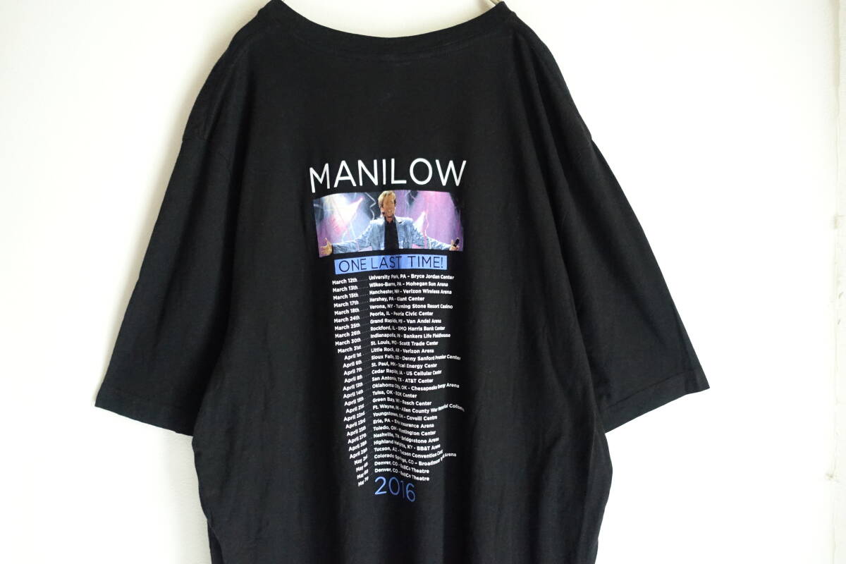 Barry Manilow ONE LAST TIME 2016 Tシャツ 2XL ☆バリー・マニロウ_画像4