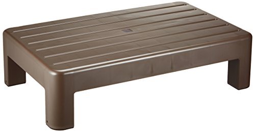 小原産業 プラスチック踏み台 高さ14cm 大型タイプ ブラウン ST-635_画像1