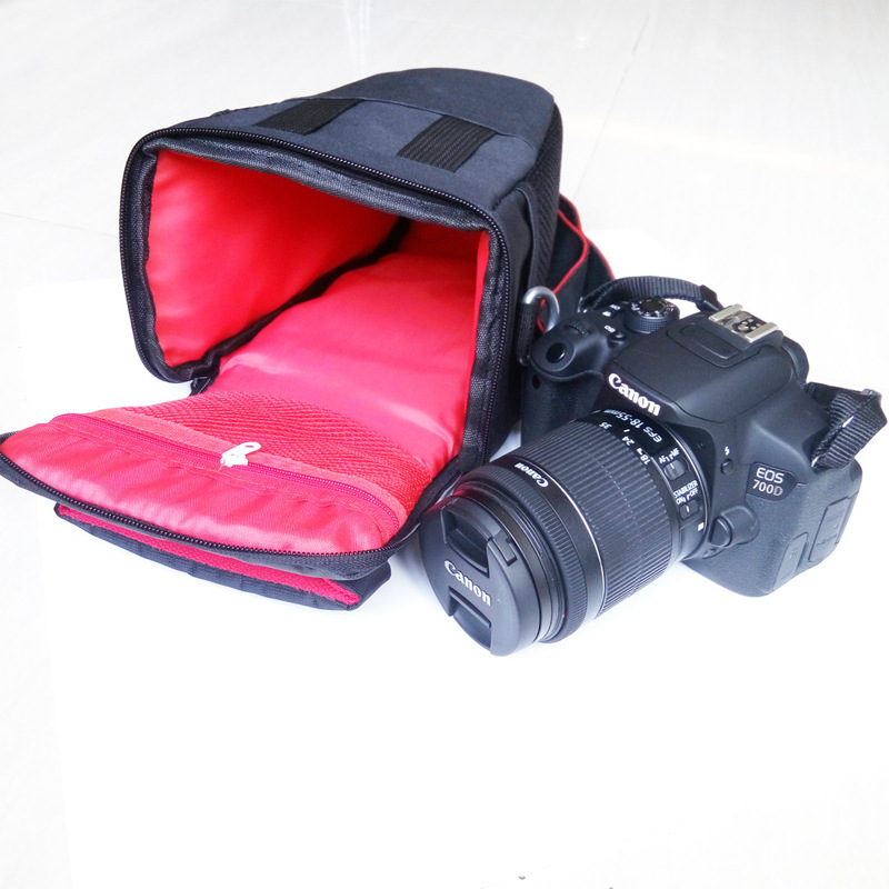 人気品上質(zhì)カメラバッグ カメラレンズバッグ 一眼レフカメラバッグ キヤノン1300D 200D 77D 750D カメラケース ショルダーバッグ 