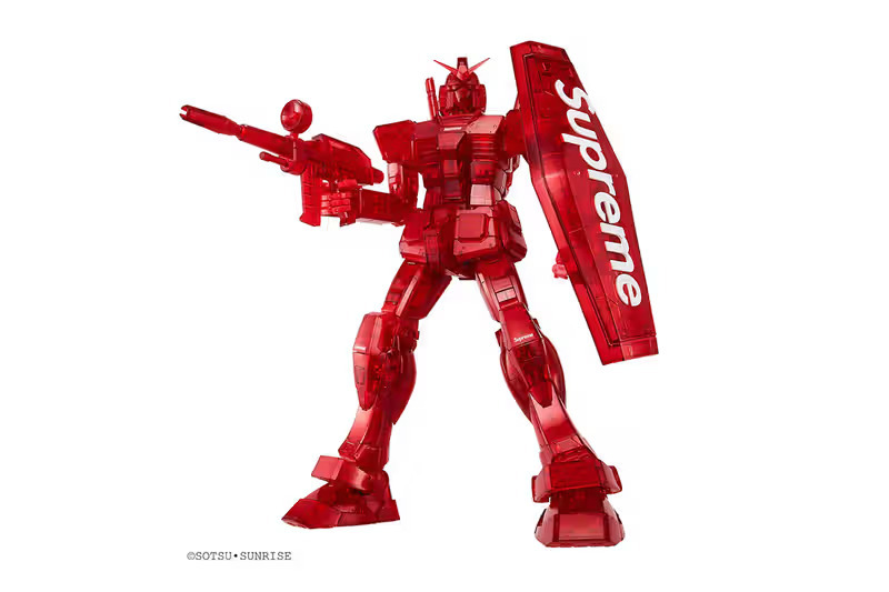 新品未使用 Supreme MG 1/100 RX-78-2 ガンダム Ver.3.0