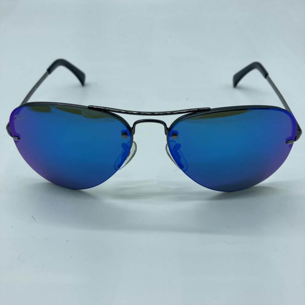 【中古】Ray-Ban AVIATOR RB3449 サングラス レイバン アビエーター ブルーミラー[240019492424]