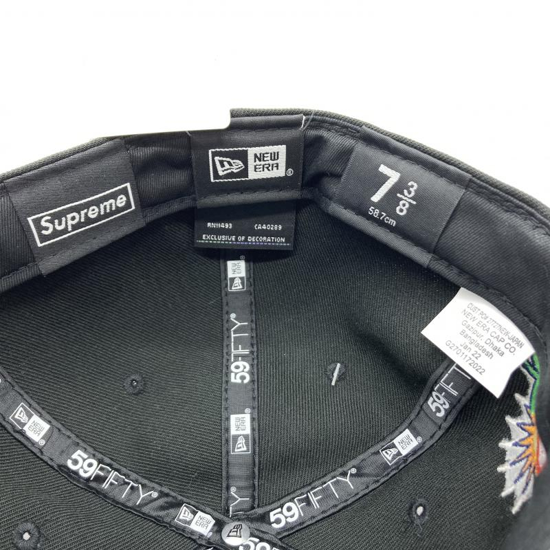 【中古】SUPREME×NEW ERA 22SS 2-Tone Box Logo Black シュプリーム ニューエラ ツートーン ボックスロゴ ブラック [240019465020]