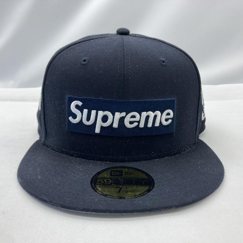 【中古】SUPREME 24FW Jerseys Box Logo Cap ジャージースボックスロゴキャップ ネイビー[240019485046]