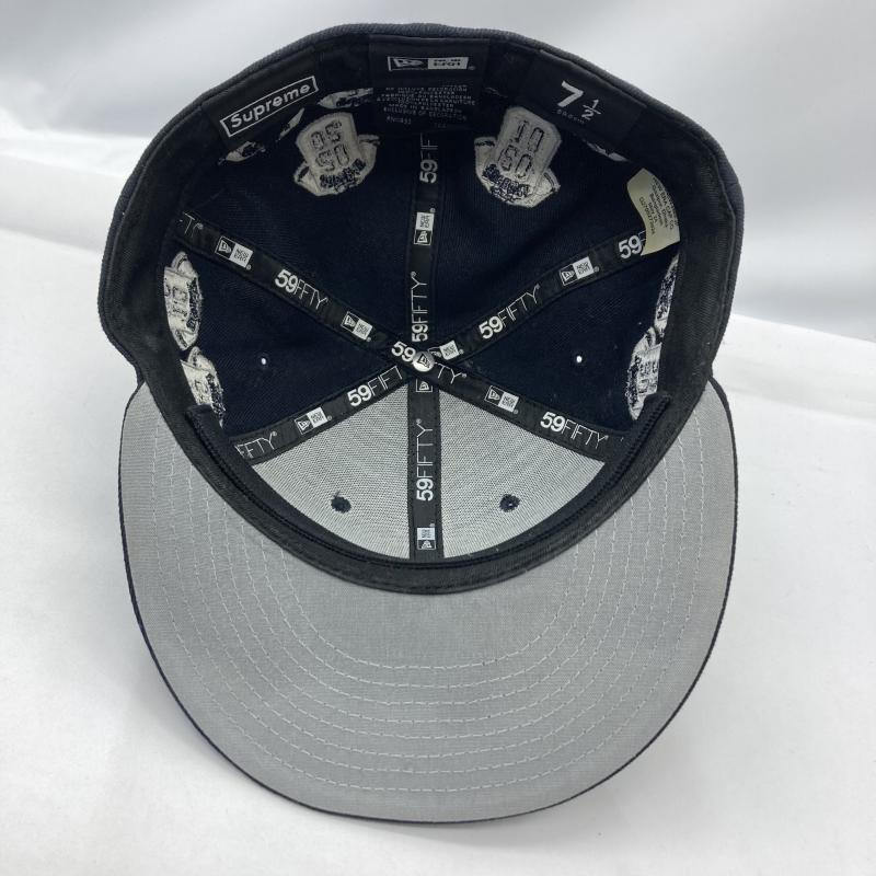 【中古】SUPREME 24FW Jerseys Box Logo Cap ジャージースボックスロゴキャップ ネイビー[240019485046]