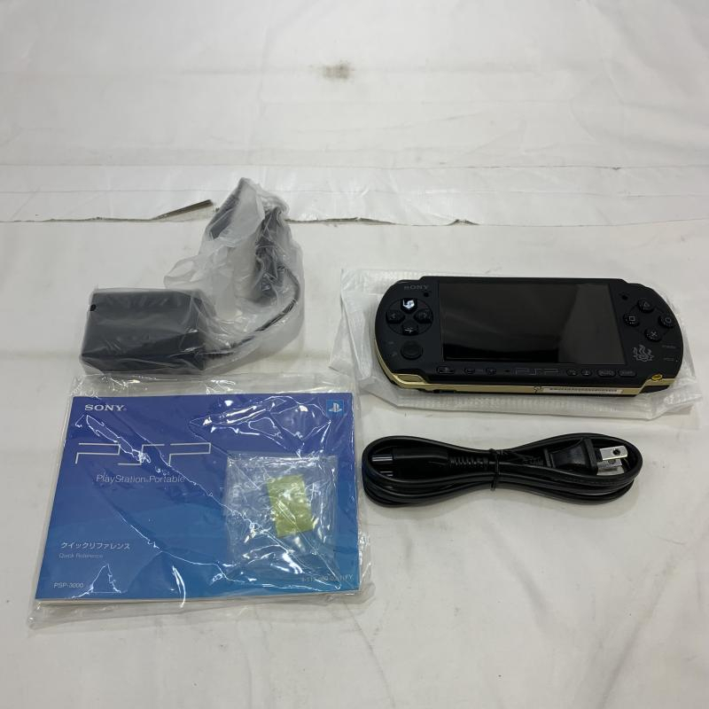 【中古】本体）未使用)PSP-3000MHB モンスターハンターポータブル 3rd ハンターズモデル ゲーム機本体[240019495720]_画像3