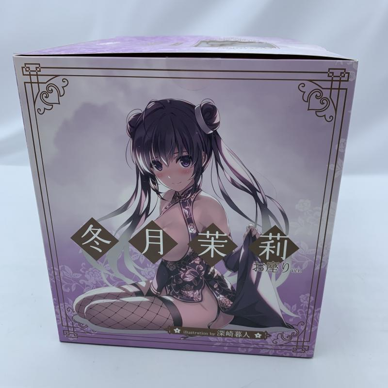 【中古】開封)SKYTUBE 冬月茉莉 お座りVer. illustration by 深崎暮人 1/6スケールフィギュア [240019431710]