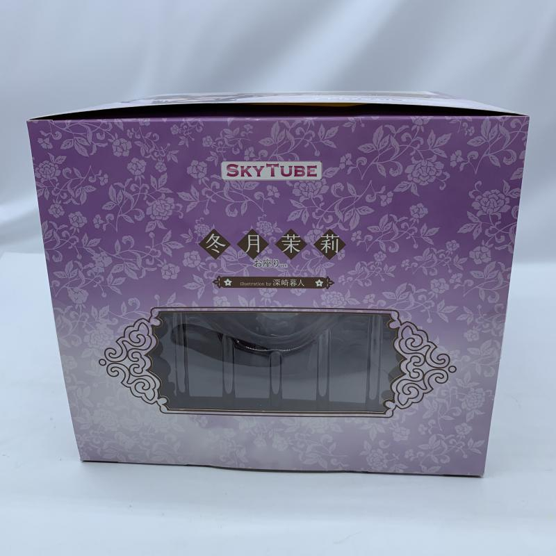 【中古】開封)SKYTUBE 冬月茉莉 お座りVer. illustration by 深崎暮人 1/6スケールフィギュア [240019431710]