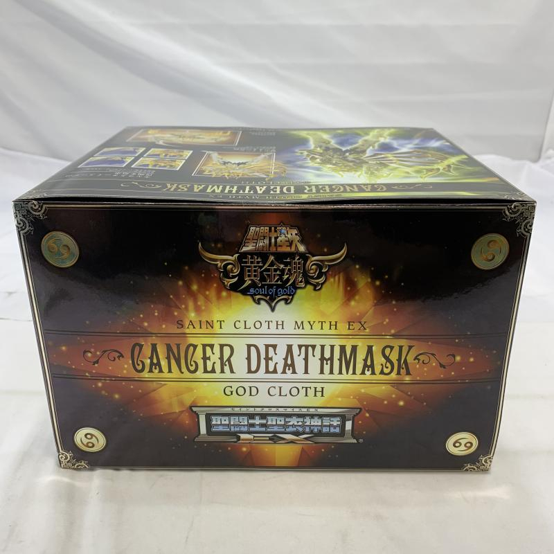 【中古】未開封)BANDAI 圣闘士圣衣神話EX キャンサーデスマスク(神圣衣) フィギュア 圣闘士星矢[240019495742]